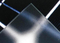 High Strength Solar Panel Glass / Transparent Photovoltaic Glass For Building Residence