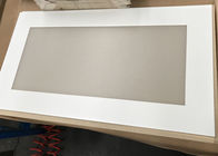 4mm Frosted Tempered Glass , Silk Screen Printing On Glass For Cupboard / Furniture
